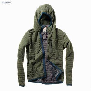 Relwen Windzip Hoodie Quilted Jacket in Bright Olive Limited Edition